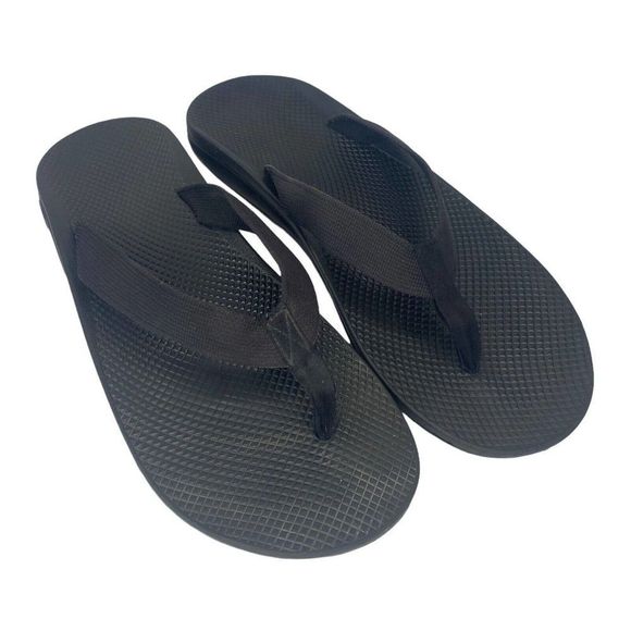 Chaco Thong Sandals Men's 14 US Black Flip Flop Slide Hiking Comfort Water Shoe - Picture 1 of 7